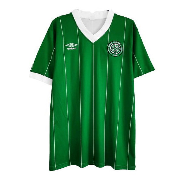 Tailandia Camiseta Celtic Tercera Equipación Retro 1984 1986 Verde